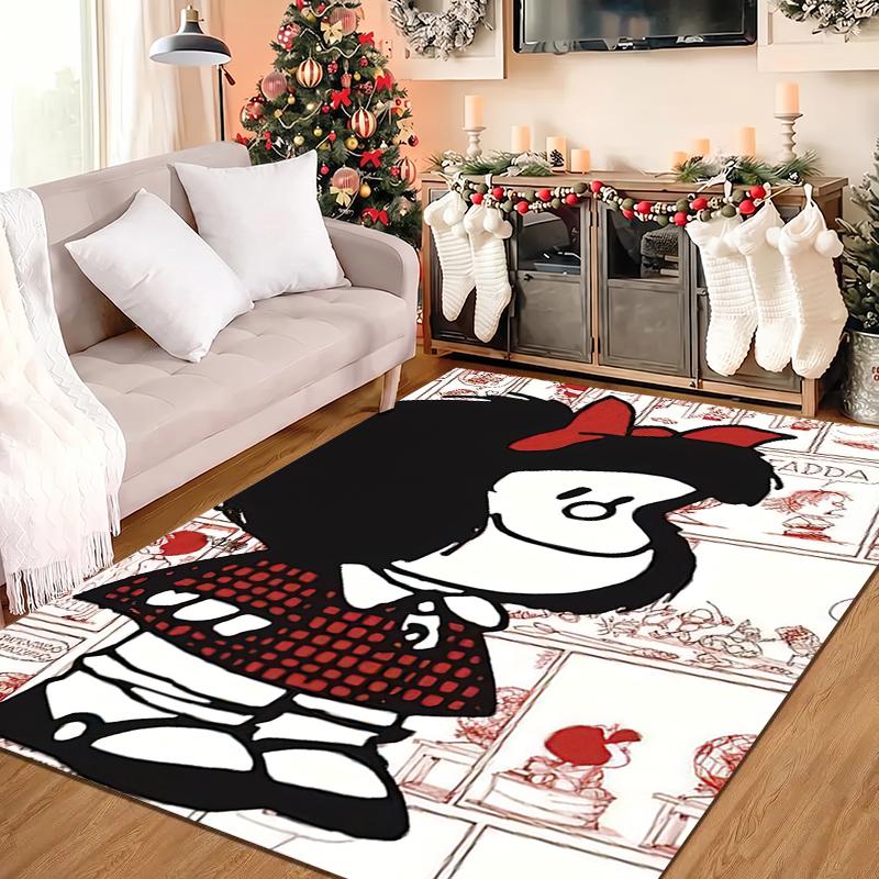 1PC Mafalda Rug - home decoration Carpet For Living Room Bedroom Flooring Computer Chair Area Rug