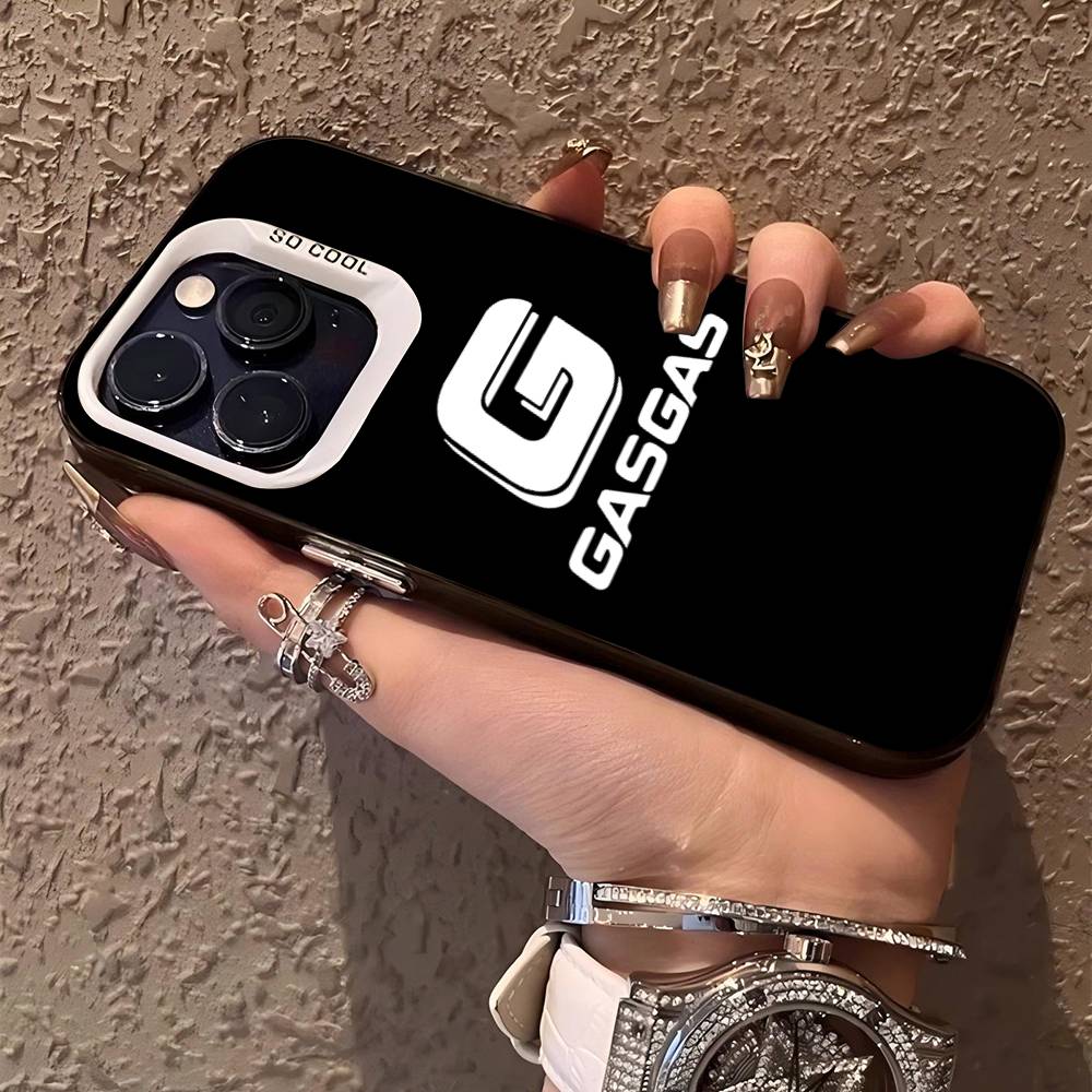 G-GasGas Red Motorcycle Phone Case For IPhone 17 16 15 14 13 12 11 Pro Max Plus Pro Colorful Shell