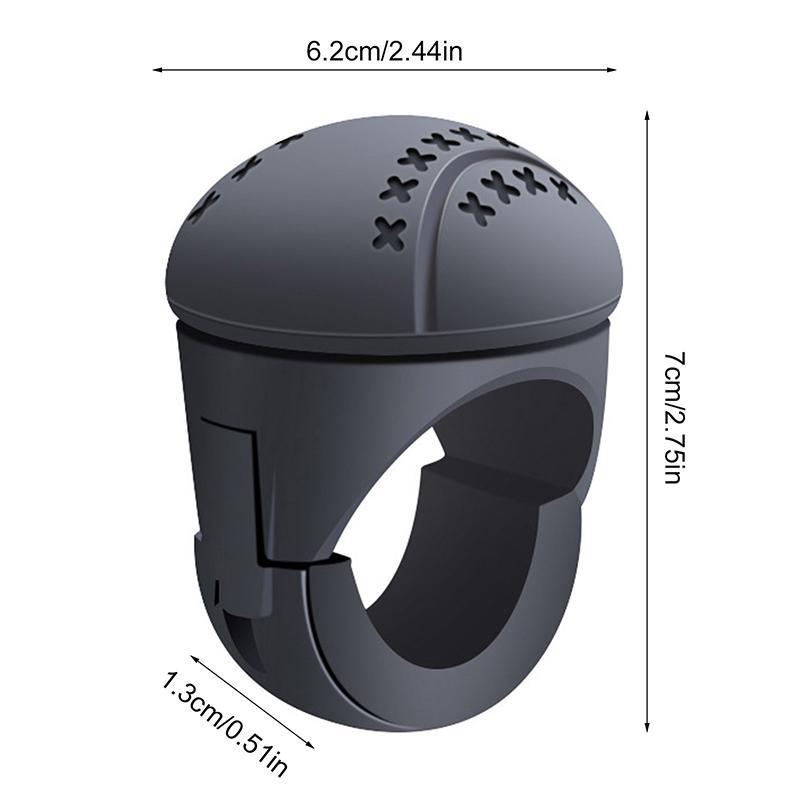 Автомобильный поворотный руль, усилитель, ручка-спиннер, вращение на 360 градусов, силиконовая ручка, шаровидная вспомогательная ручка, ручное управление XYZ