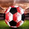 Arsenal ARSENAL Indoor Soccer Ball Colorful Machine Stitched PVC Size 5 Team Training Competition Ready Durable High-Bounce Cool Sports Gift