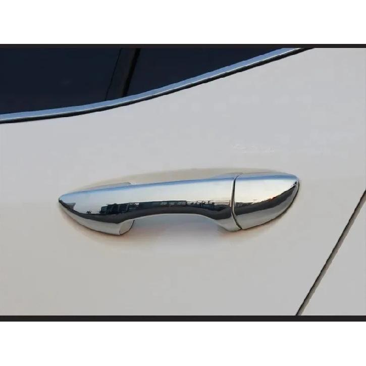 Для Toyota Corolla LHD 2014 2015 2016 2017 2018 ABS Хром Карбоновое волокно Черный Накладки на ручки дверей Автомобильные аксессуары для стайлинга