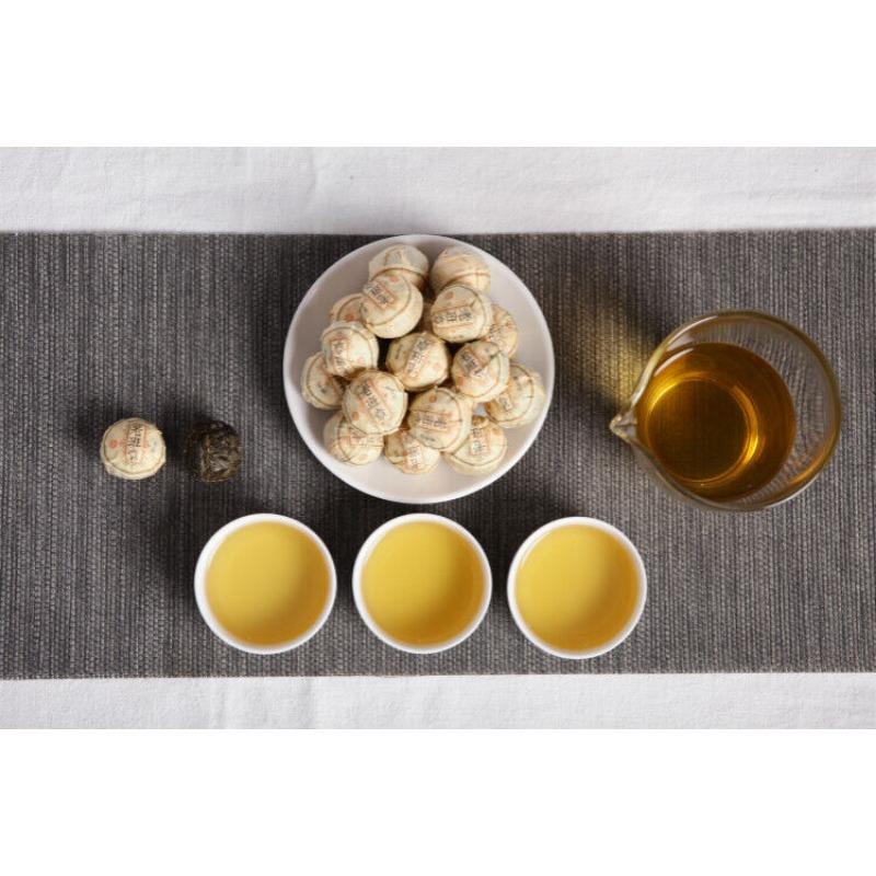 Юньнаньский чай Пуэр Сырой чай Old Banzhang Golden Leaf Dragon Balls Чай с большим деревом 500г