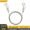 Stainless Steel Heavy Duty Picture Hanging Wire with Adjustable Safety Hook