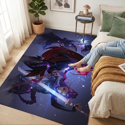 Fantasy Warriors Carpet Rug for Bedroom Living Room Home Sofa Decoration,Office Home Decor Game Large Decor Floor Mat