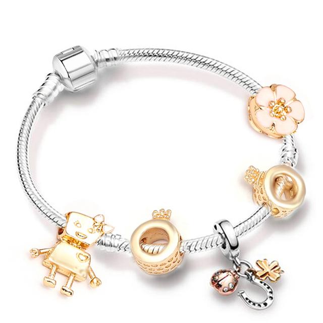 Love You Forever бусы браслеты-подвески элегантный серебряный цвет браслеты-цепочки в виде змеи для женщин любовник ювелирные изделия подарок специальное предложение