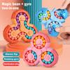 Magic Bean Cube Toys Rotating Decompression Square Small Beads Magic Cube Children's Puzzle Creative Toys