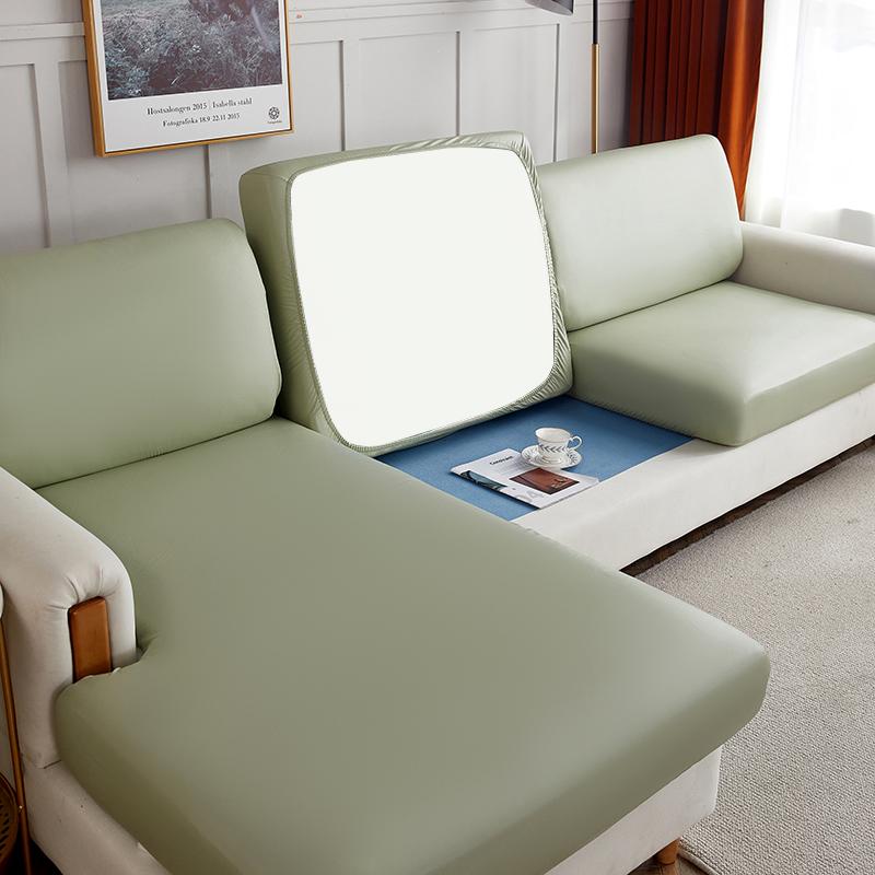 Водонепроницаемые эластичные чехлы на сиденье дивана из полиуретана, чехол-накидка для защиты мебели на диван-двухместный, диван, для замены сиденья, для гостиной