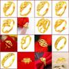 Vietnamese Gold Ring for Women: Non-fading, Matches All Styles, Adjustable Opening