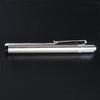 Portable Stainless Steel LED Flashlight Mini Home Medical Outdoor Torch Lamp