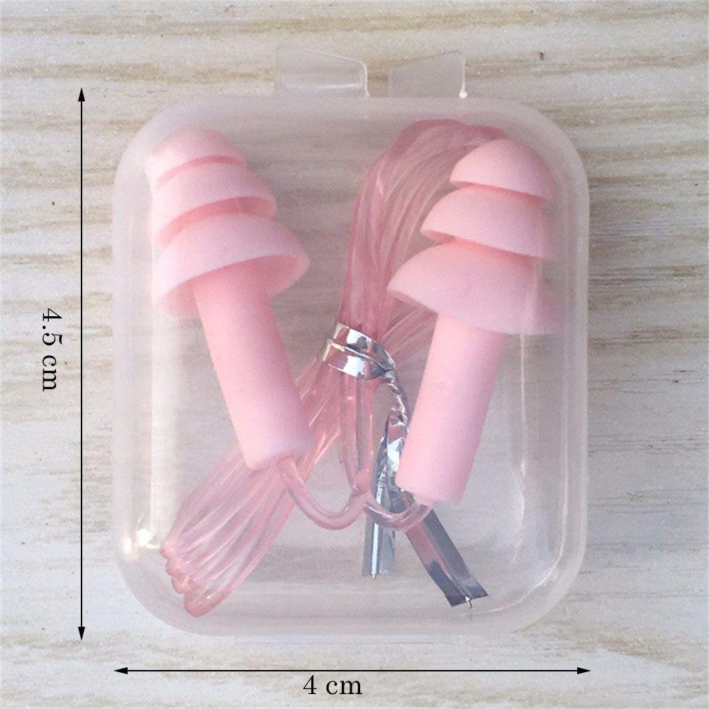 Аксессуары для бассейна Мягкий силикон Снижение шума Защита для ушей для плавания Защита слуха Беруши