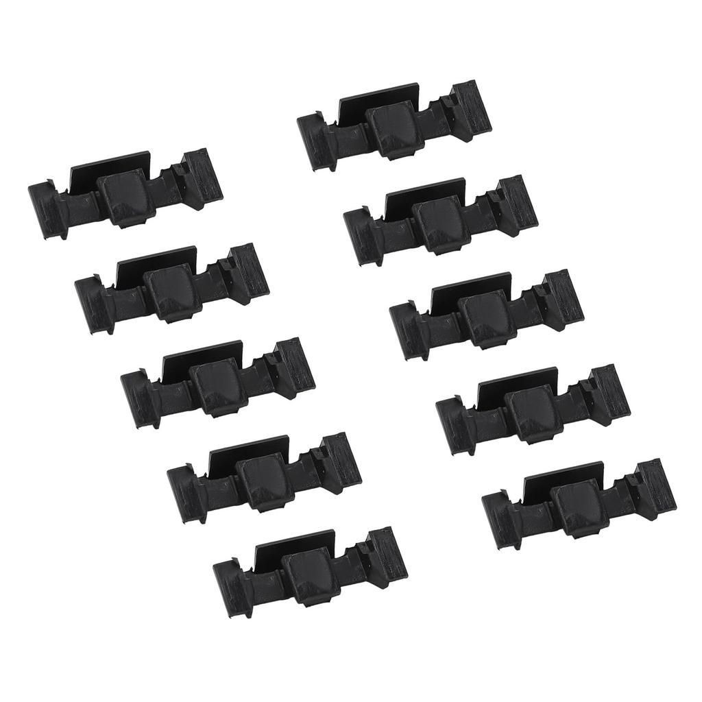Zendellis 10pcs Headlight Bezel Retaining Mount Clip Set 51132752145 Durable Plastic Clip For Cooper