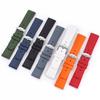 Silicone Strap for Blancpain X Swatch 22mm Stainless Steel Buckle Quick Release Sport Waterproof Rubber Watch Band for Men Women
