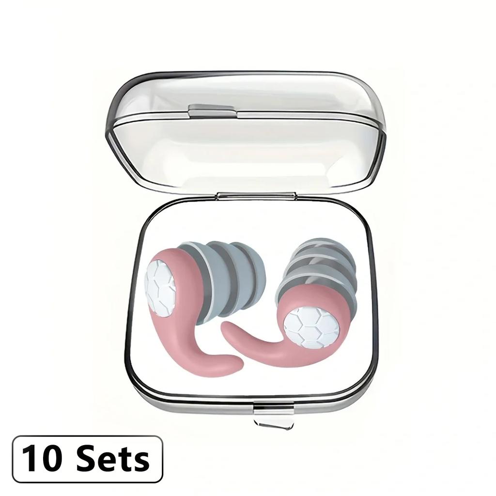 HUAK 1Pair Sleeping Ear Plugs Noise Reduction Tapones Oido Ruido Soft Oordopjes Earplug Waterproof Tapones Para Dormir Earplugs