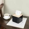European Thickened Tissue Box Home Living Room Creative Box with Lid Drawer Paper Box Wooden Storage Box Hotel Carton