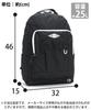 Matilda B4 Size inch PC H46 x W32 x D15cm [Champion] Backpack, Storage, 15.6 Storage, 25L, No. 63811, White,