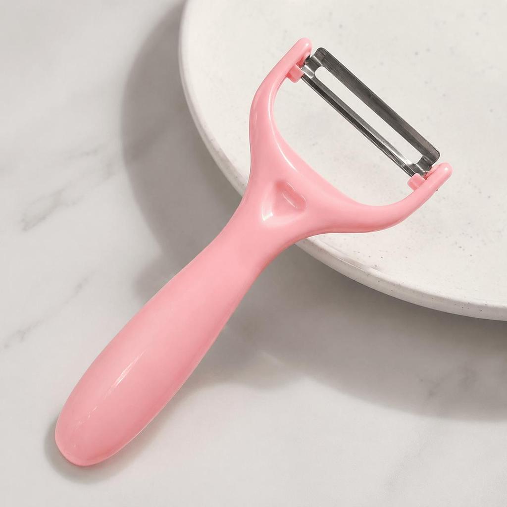Fruit Vegetable Peeler Stainless Steel Kitchen Tool Ergonomic Sharp Blade Curved Handle Multifunction Kitchen Gadget Pro Home7