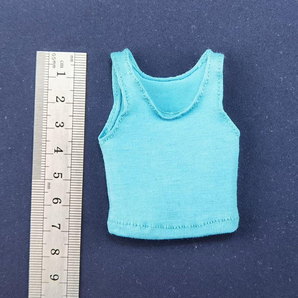 30cm Female Soldier Vest 10 Colors Trendy Clothing Casual Tank for For 12" Action Doll