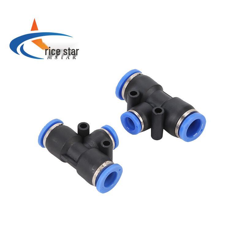 MSTAR Pneumatic Quick Connect T-Type Reducing Connector