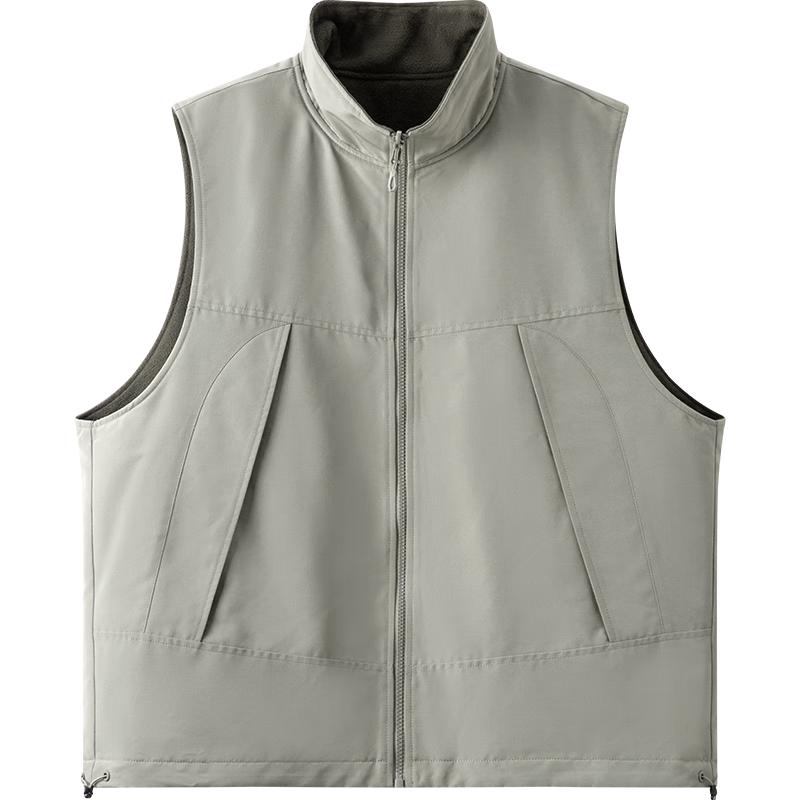 Мужская двусторонняя флисовая жилетка Semir
