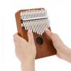 17-клавишное пианино Kalimba для большого пальца с защитой руки Mbira