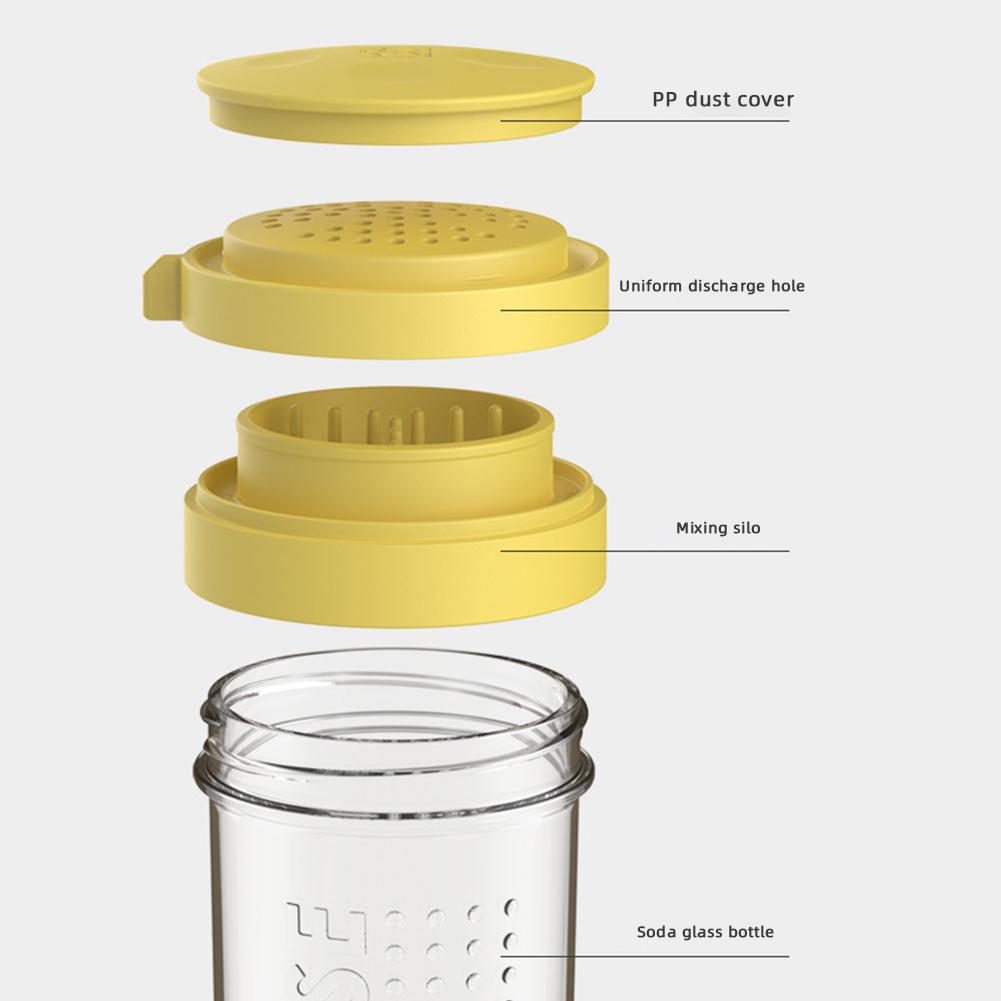 Шейкер для сыра пармезан пыленепроницаемый влагонепроницаемый для порошка чили