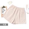 Spring and Summer New Cotton and Linen Shorts Women's Outer Wear Thin A- Shown Wide Leg High Waist Slimming Plus Size Loose Casual Shorts for Women