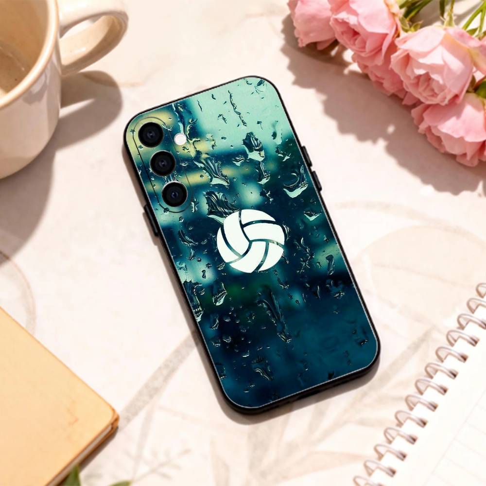 Чехол для телефона Splash W-Водное поло Спорт для Samsung Galaxy A73,A72,A71,A70,A53,A52,A51,Другие Мягкий Черный Корпус