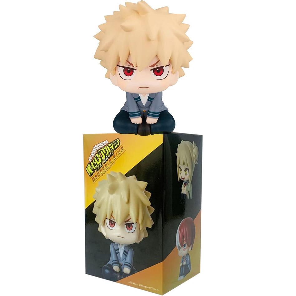 Chibi Super Cute Academy Izuku Midoriya / Katsuki Bakugo / So Todoroki PVC Figurine, Collectible Toy Series Model