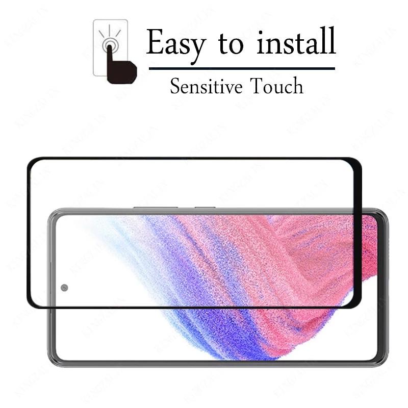 Закаленное стекло для Samsung Galaxy A53 A33 A73 5G Защитная пленка для экрана Защитное стекло для Samsung A23 A22 A22S A52S A13 A03 A03S переднее стекло
