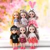 1/12 16 см Кукла BJD DIY Подвижная 13 шарниров Модная Милая Фигурка Принцессы Подарок Девочке Детские Игрушки для Детей с Одеждой и Обувью