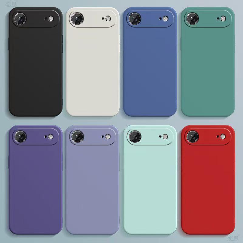 Мягкий чехол для телефона iPhone Air iphone 17 Pro Max 17Air 17Pro 5G Funda Квадратный Жидкий силикон Защита камеры Задняя крышка