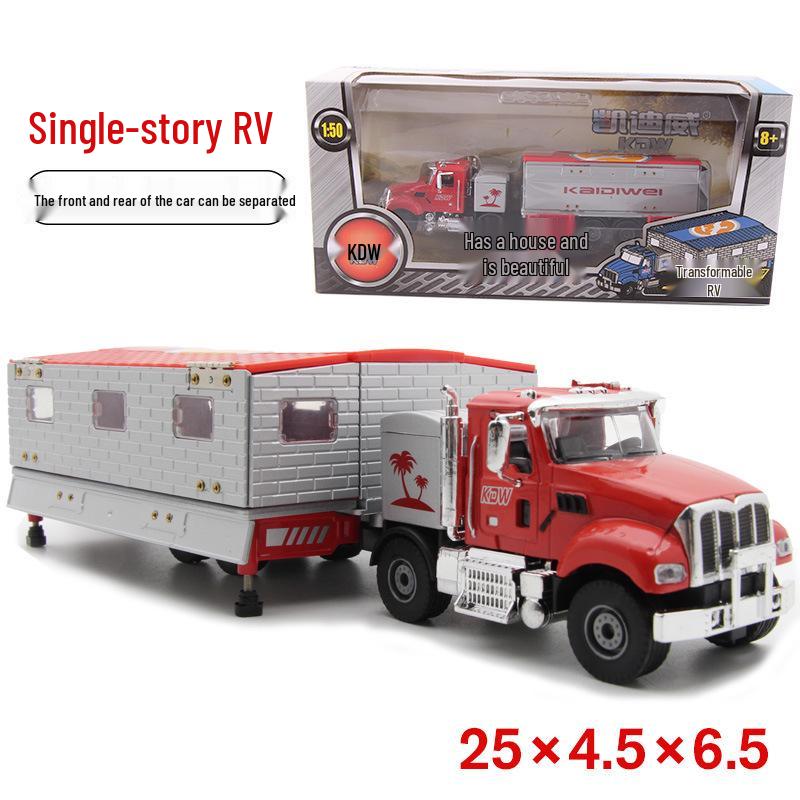 1:50 Роскошных Моделей RV из Сплава Игрушечных Машинок для Детей