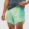 HOKA One One Ss25 Glide 5 Shorts With Brief Simple Comfortable Breathable Versatile Sports Shorts Men Shorts Light-Green 1151077P