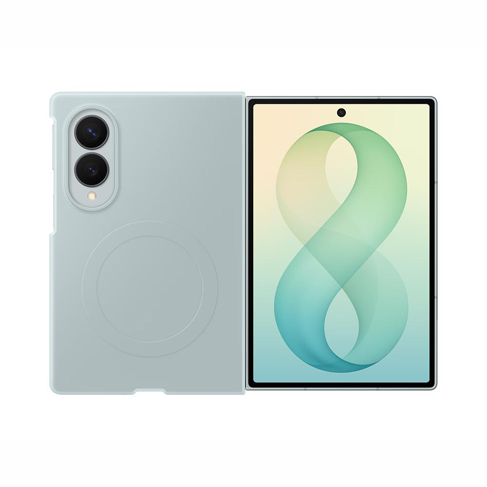 Original Samsung Galaxy Z Fold8 Silicone Magnet Case Z Fold8 Clear Magnet Case Z Fold8 Clear Case Z Fold 8 Phone Case Support Wireless Charging