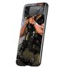 Арнольд Шварценеггер Терминатор Чехол для телефона Samsung Galaxy Z Flip 7 6 5 4 3 5G Flip7 Flip6 Flip5 Flip4 Flip3 Черный Забавный