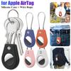 Чехол для Apple AirTag Проводной Кабель Безопасный Держатель AirTag Защитный Чехол Для Air Tag Запирающийся Чехол Брелок Кольцо для Ключей Для Ключей Багажа