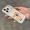 Чехол для iPhone Губка Боб Удачи: Совместимо с 12, 16, 17 Pro Max; Мягкий, Милый, Защита от падений