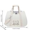 Breathable Pet Carrier Backpack Ventilated Cat Outing Crossbody Bag Travel Shoulder Bag  Travel