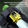 Mini Strong LED flashlight Super Bright Torch Rechargeable USB Light Camping Lantern 5 Lighting Mode Waterproof With Pen Clip