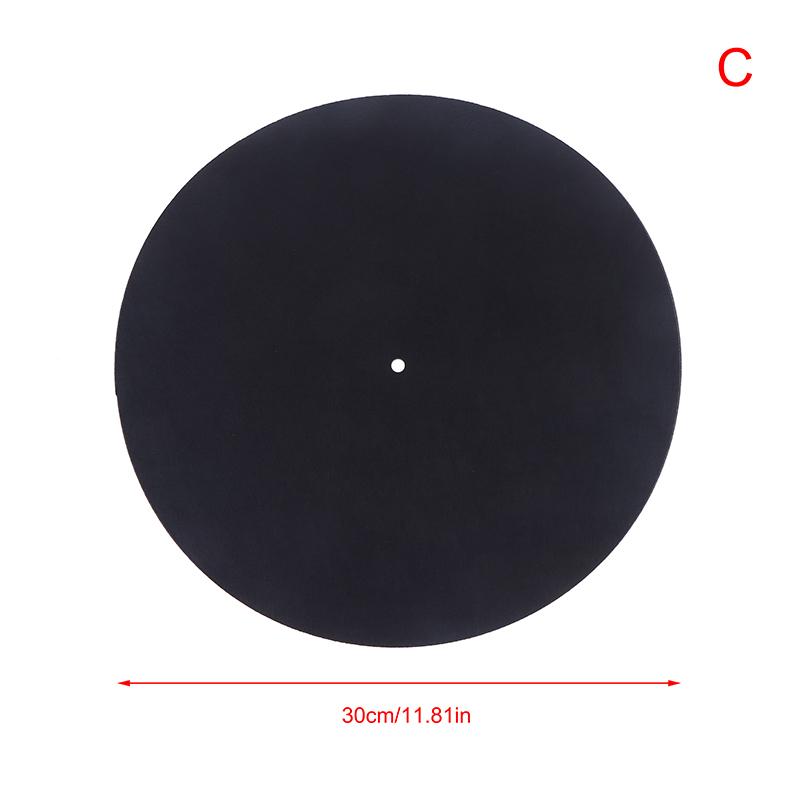 Felt Turntable Vinyl Record Pad Lp Anti-Slip Mat 3Mm Thick For Lp Vinyl Record