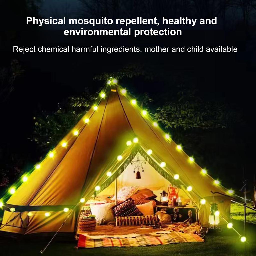 Светодиодные гирлянды от комаров, уличные светильники для кемпинга, репелленты от насекомых, борьба с комарами