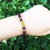 Fengshui Pixiu Bracelet Natural Obsidian Stone Beads Bracelets For Women Men Wealth Good Luck Buddha Bracelets Wristband Jewelry