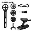 Bicycle Computer Holder Aluminum Alloy Road Bike Stopwatch Speedometer Mount Holder For Garmin Bryton Gopro Flashlight Stand