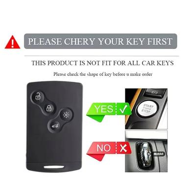 Чехол для ключей из ТПУ для Renault Megane 2 3 Clio Scenic Duster Kaptur Captur Logan Laguna Zoe Koleos Danilo Nema Fluence