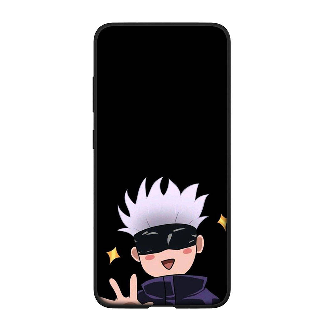 Чехол для телефона Samsung Galaxy S24 S23 iPhone 16 15 14 Xiaomi Redmi Note 13 12 11 Plus 9 Pro Max XR OPPO Huawei Gojo Satoru Anime Jujutsu Kaisen Cover