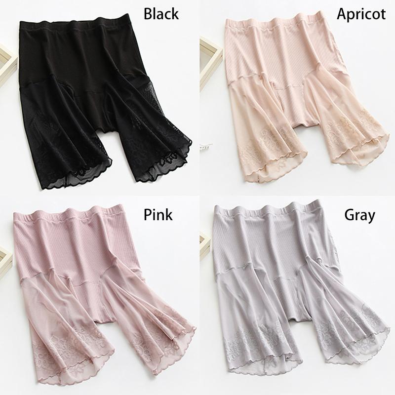 Женское сексуальное нижнее белье до бедра, защитные брюки, шорты, кружево под юбкой, против натирания