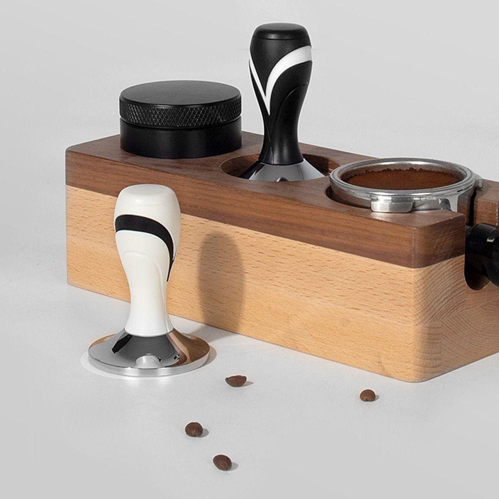 Constant Pressure Coffee Tamper Flat Bottom Espresso Distribution Tool  Barista Use