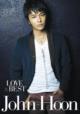 CD JOHN-HOON - LOVE x BEST (Первый пресс Ограниченное издание Япония Поп Б/У
