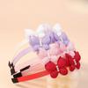 4Pcs Baby Kids Butterfly Hairband Simulated Pearl Children's Exquisite Hair Hoop Daily Hair Binding Lovely Girl Hair Accessories