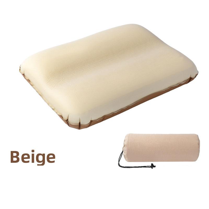 Самонадувающаяся 3D подушка из пены, портативная походная дорожная подушка, легкая, компактная, с поддержкой шеи для отдыха на открытом воздухе, для сна в палатке